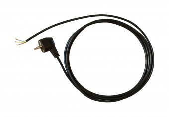 Cablu conex. pt. IU008508/IU008513, 3 x 0.75mm² , L=3m,negru