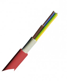Cablu cu izol. si manta din PVC (N)YM-J 3x2,5mm² rosu