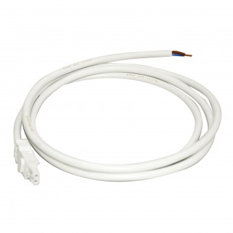 Cablu de conexiune pt IU008523, 2 x 1.5mm², L= 2m, alb