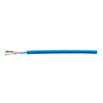 Cablu de date, F/FTP CAT6A BLUE LSZH CUPRU-500M RECBER 506047 vechi/506259 nou – 500m