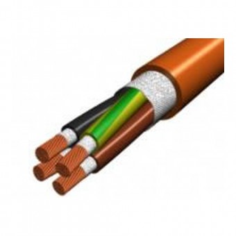 Cablu rezistent la foc cupru, fara halogen, NHXH FE180 E90 1x35 mm²