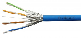 Cablu U/FTP Cat.6a, 4x2xAWG23/1, 500Mhz, LS0H, Dca, albastru