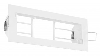 Cadru incastrat alb pt corpuri de il. de urgenta design K9