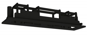 Cadru incastrat negru pt corpuri de il. CPS Design KM,KMB,KS