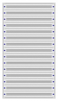 Cadru montaj compl. 5-45UV, 15 sine, plastr.plastic