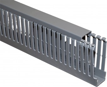 Canal cablu 25x80mm (LxA), fara pb, RAL7030