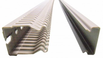 Canal de cabluri Baza x I= 37,5x50mm, L=2m, tip BE-DIN