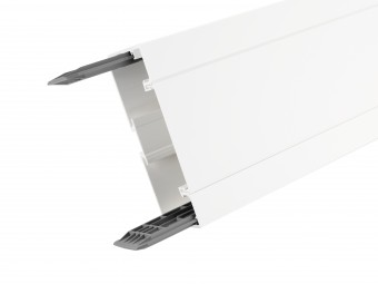 Canal parapet SIGNA 70/110 RAL9010 alb