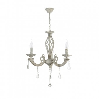 Candelabru Pandora Alb Vintage 3xE14 60W
