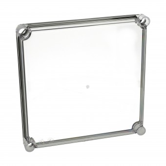 Capac 280x280x30 scund transparent cu suruburi cu cap normal