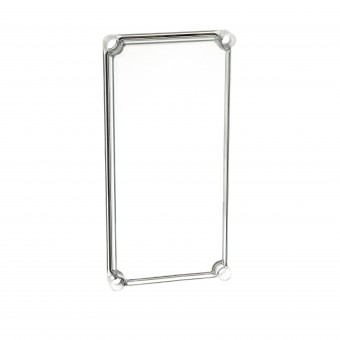 Capac 380x190x30 scund transparent cu suruburi cu cap normal
