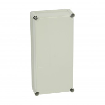 Capac 380x190x80 inalt gri cu suruburi cu cap normal