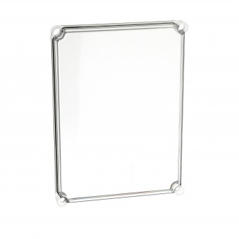Capac 380x280x30 scund transparent cu suruburi cu cap normal