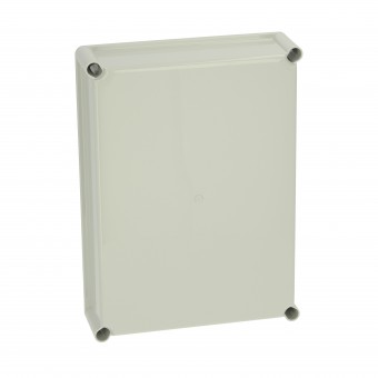 Capac 380x280x80 inalt gri cu suruburi cu cap normal