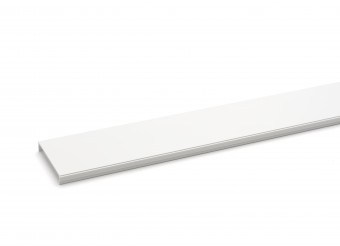 Capac canal parapet Signa 80mm, RAL9010 alb