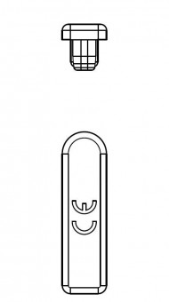 Capac de protectie barete 1P, 10-16mm²