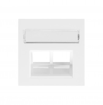 Capac priza RJ45 (DE-EMBEDDED LINE,TOOLLESS LINE SFB), alb