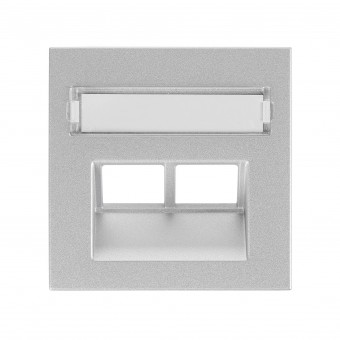 Capac priza RJ45 (DE-EMBEDDED LINE,TOOLLESS LINE SFB),argint