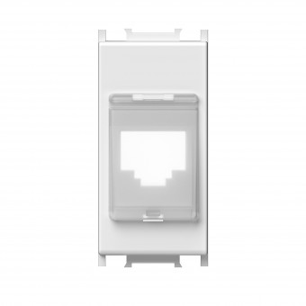 Capac protectie la praf pentru modul toolless RJ45, 1M, alb