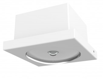 Carcasa montatj aparent alb IP65 pt emerg. Lumin. NLILD