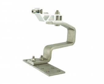 Carlig acoperis 40x10 cu montare rapida Profil sina 37/45/65