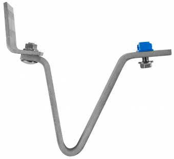 Carlig acoperis tigla 8mm galvanizat gat 42-55mm fotovoltaic