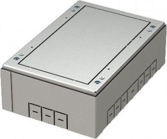 Caseta de montaj pt doza pardoseala 7M, 273x182,5x83-128mm