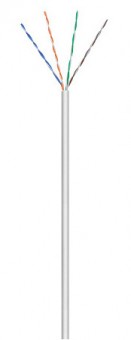CAT.5e Patchcable (Flex) 200MHz, U/UTP, PVC, Grey, 305m