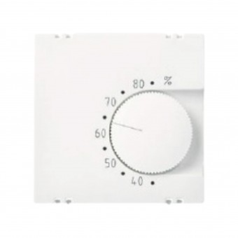 Central plate for hygrostat