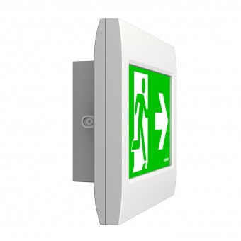 C.il. Siguranta FM alb LED 230V, aplicat