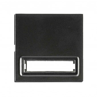Clapeta cu camp etichetare iluminat, S55, negru
