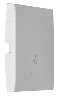 Clapeta cu fereastra control transp, simb luminos, argintiu
