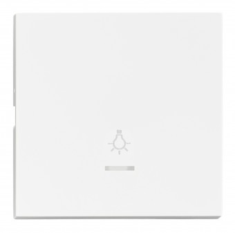 Clapeta cu fereastra de control transp, simbol luminos, alb