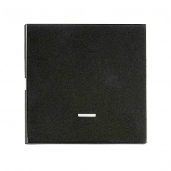 Clapeta cu indicator transparent S55, negru