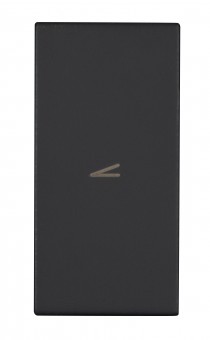 Clapeta cu simbol DIMMER, 1M, negru