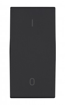 Clapeta cu simbol O/I, 1M, negru