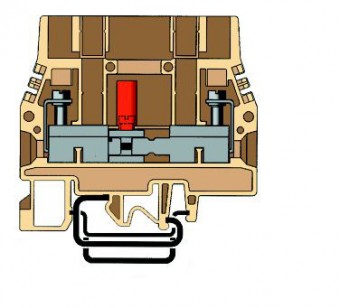 Clema circuit de curent tip SCB.6, 0,5-10 mm²