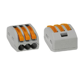 Clema de conexiune 3 x 0,08-4 mm²