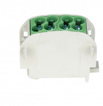 Clema de derivatie Cu-Al, 25mmp, 1p. izolata-galben/verde
