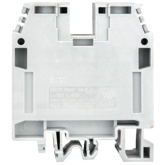 Clema de faza, conex. cu surub, CBD.70 gri, 1,5-70 mm²