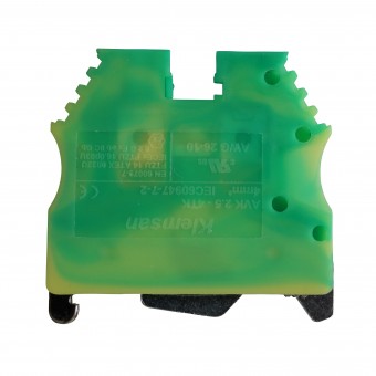 Clema de impamantare tip AVK 2,5/4 T, galb/verde, 2,5-4 mmp