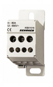 Clema deriv. 1 pol 80 A, 1x16 mm² / 2x16 mm²+4x6 mm²