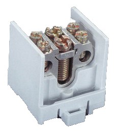 Clema derivatie 1 modul, 1x35mm²/2x35mm²