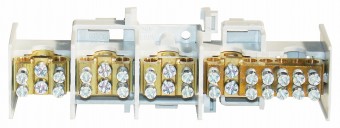 Clema derivatie 3+1 module: 3x25mm²/2x16mm²+1x25mm²/6x16mm²
