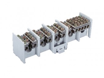 Clema derivatie 3+1 module: 3x25mm²/4x16mm²+1x25mm²/12x16mm²