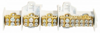 Clema derivatie 3+1 module: 3x35mm²/2x25mm²+1x35mm²/6x25mm²