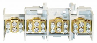 Clema derivatie 4 module, 4x25mm² fiecare cu 2x16mm²