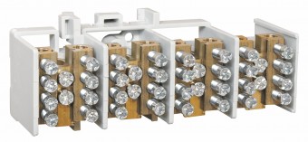 Clema derivatie 4 module, 4x25mm² fiecare cu 4x16mm²