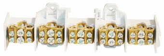 Clema derivatie 5 module, 5x35mm² fiecare cu 2x25mm²