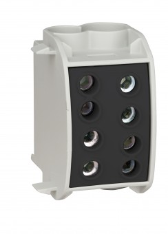Clema derivatie, 70mm², 1p., negru